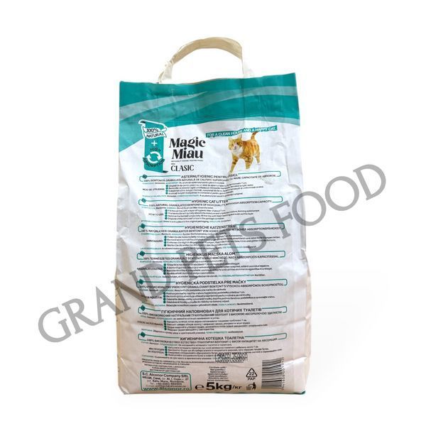 Magic Miau Clasic 5 кг без аромату 110 грн фото - Grand Pets Food