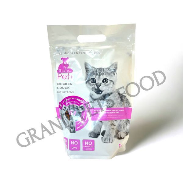 Сухий корм для кошенят The Pet+ холістік беззерновий курка та качка 1 кг 2051 фото Сухий корм для кошенят The Pet+ холістік беззерновий курка та качка 1 кг 189 грн фото - Grand Pets Food