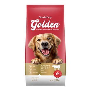 Сухий корм Golden 10 кг з яловичиною 420 грн фото - Grand Pets Food