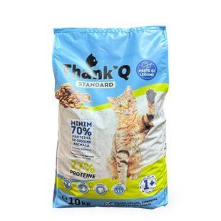 Сухий корм для дорослих котів THANKQ STANDART PISICI риба 10 кг 599 грн фото - Grand Pets Food