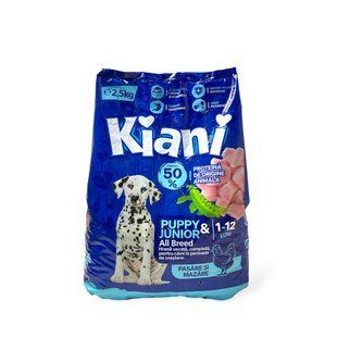 Kiani Puppy Junior 2,5 кг для цуциків 225 грн фото - Grand Pets Food