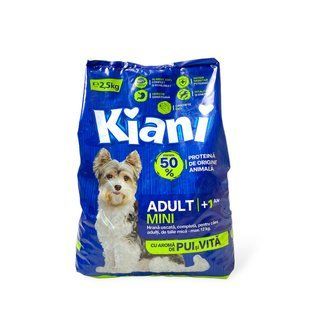Kiani Adult Mini 2,5 кг для маленьких собак 168 грн фото - Grand Pets Food