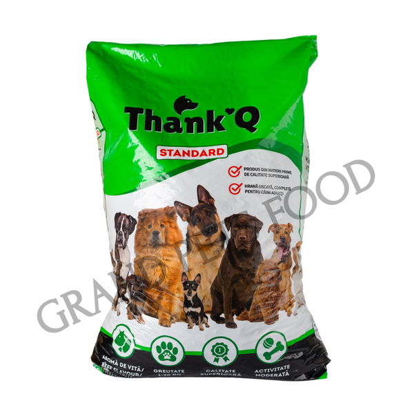 Thank'Q Standard 10 кг з яловичиною 1582 фото Thank'Q Standard 10 кг з яловичиною 469 грн фото - Grand Pets Food