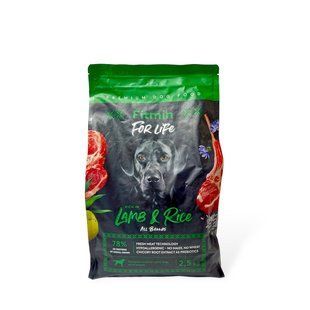 Гіпоалергенний сухий корм Fitmin For Life FFL Lamb&Rice для дорослих собак всіх порід з ягнятком та рисом 2,5 кг 973 грн фото - Grand Pets Food