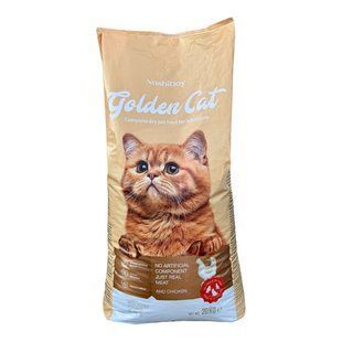 Сухий корм для котів Golden Cat 20 кг з куркою 1 340 грн фото - Grand Pets Food