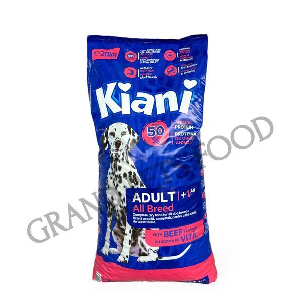 Набір сухого корму Kiani  20 +10 кг 1 199 грн фото - Grand Pets Food