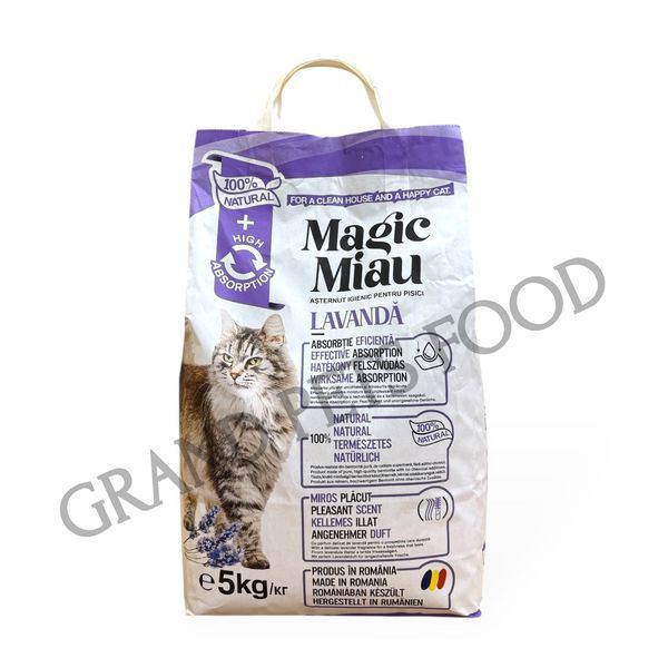 Magic Miau Lavanda 5 кг 2876 фото Magic Miau Lavanda 5 кг 120 грн фото - Grand Pets Food