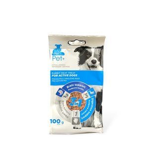 Ласощі  для активних собак thePet+ (курка, кролик, риба, свинина) 100 г 50 грн фото - Grand Pets Food