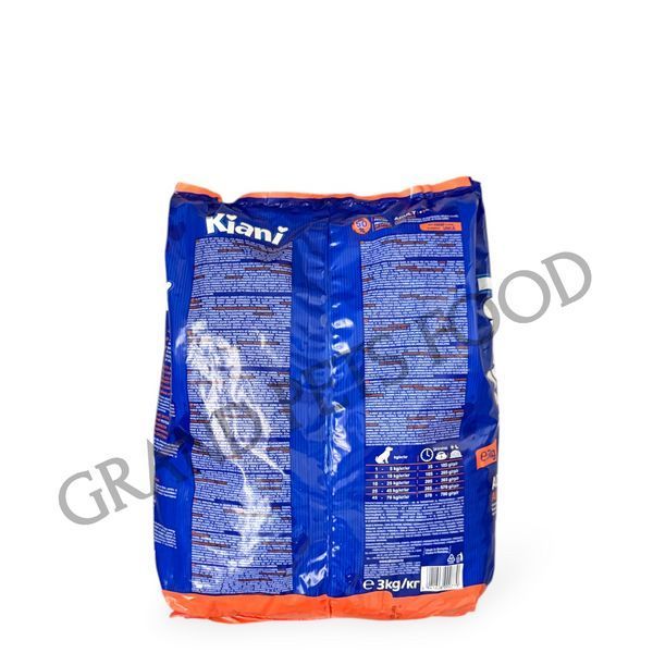 Kiani 3 кг з шинкою 3487 фото Kiani 3 кг з шинкою 168 грн фото - Grand Pets Food