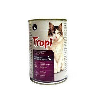 TROPI консерви з гускою для котів 45 грн фото - Grand Pets Food