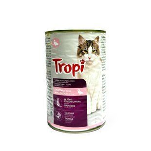 TROPI консерви з качкою для котів 45 грн фото - Grand Pets Food