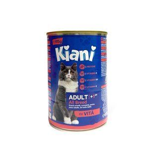 Консерва Kiani Cat 415 г з яловичиною 47 грн фото - Grand Pets Food