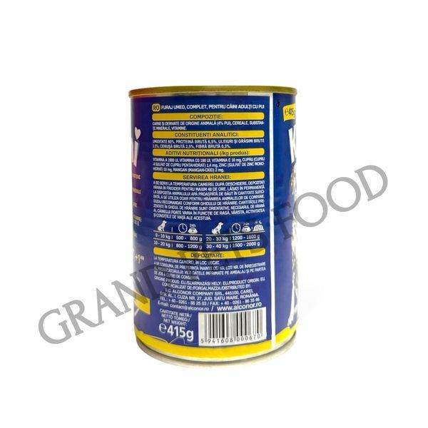 Консерва Kiani Dod 415 г зі смаком курки  47 грн фото - Grand Pets Food