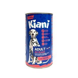 Консерва Kiani Dod 1240 г зі смаком яловичини  98 грн фото - Grand Pets Food