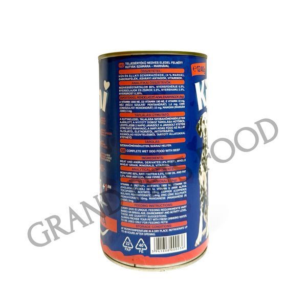 Консерва Kiani Dod 1240 г зі смаком яловичини  98 грн фото - Grand Pets Food