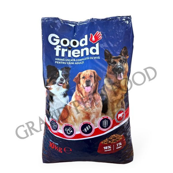 Good Friend 10 кг з яловичиною 1119 фото Good Friend 10 кг з яловичиною 449 грн фото - Grand Pets Food