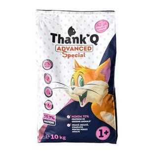Сухий корм для  дорослих котів Thank'Q  Pisici Advanced 10 кг | Риба 649 грн фото - Grand Pets Food