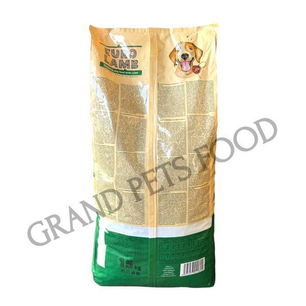 Euro Lamb 15 кг з ягням 1 519 грн фото - Grand Pets Food