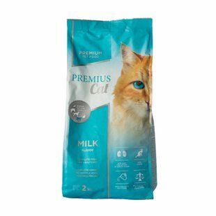 Сухий корм для кішок Premius з молоком 2 кг 299 грн фото - Grand Pets Food