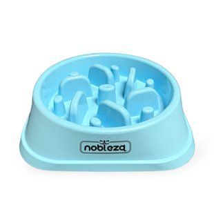 Миска для повільного годування собак голуба 135 грн фото - Grand Pets Food