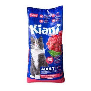 Kiani Adult 20 кг для набору ваги 1 619 грн фото - Grand Pets Food