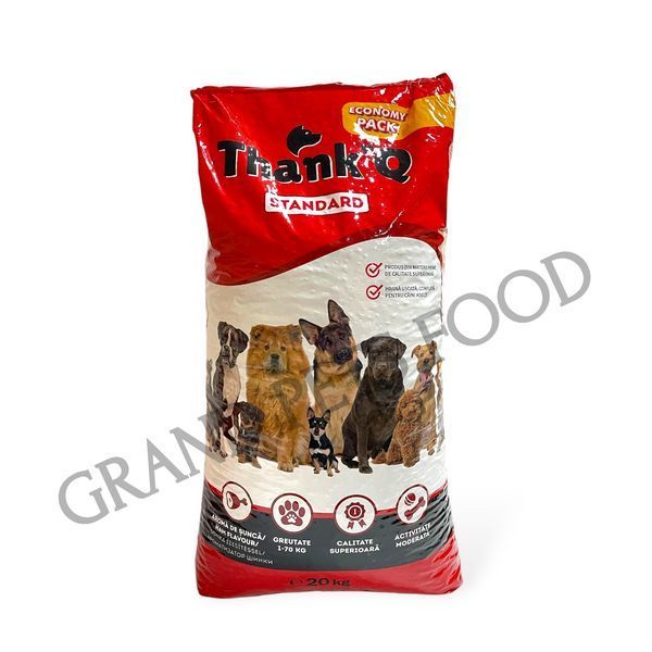 Thank'Q Standard 20 кг з шинкою 2357 фото Thank'Q Standard 20 кг з шинкою 899 грн фото - Grand Pets Food